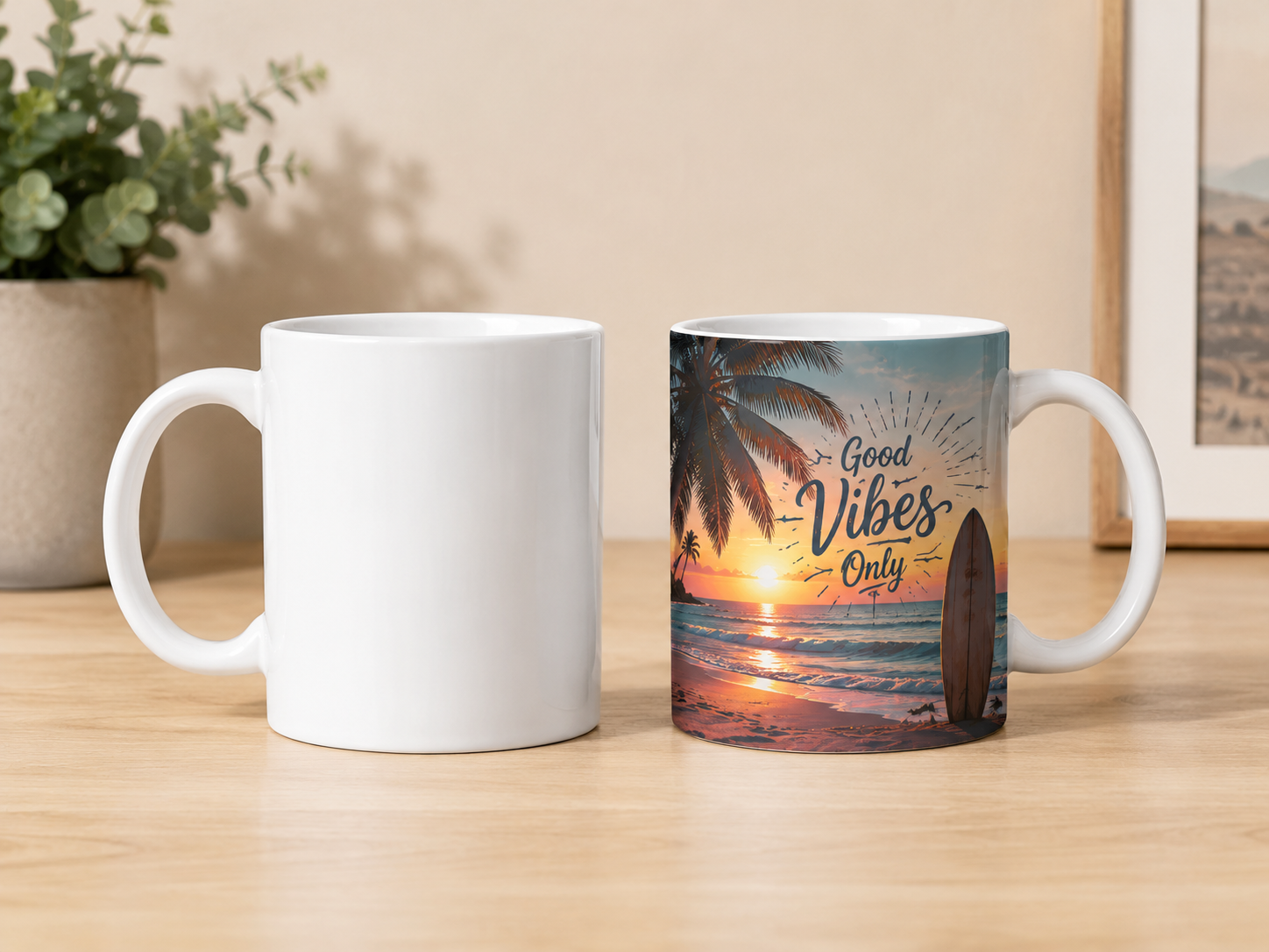 Mugs sublimables personnalisables